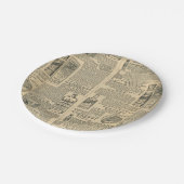 薬屋ヴィンテージ新聞広告 ペーパープレート (アングル)