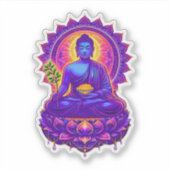 薬師如来 チベット仏教の癒しの神 シール (正面)