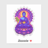 薬師如来 チベット仏教の癒しの神 シール (シート)