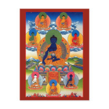 薬師如来 チベット仏教祭壇カード