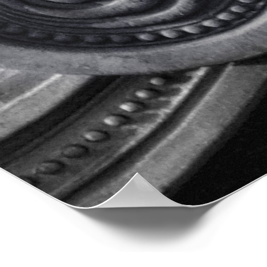 薬師寺瓦 ポスター (角)