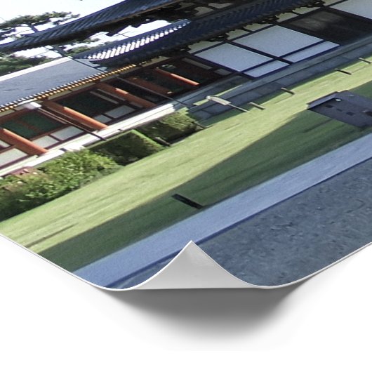 薬師寺2 – 奈良日本 ポスター (角)