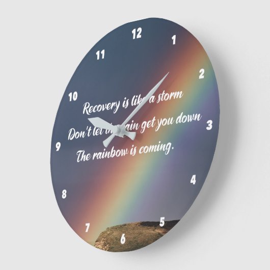 薬感動的物中毒回復引用文リハビリ ラージ壁時計 (傾斜)