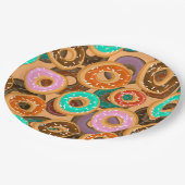 薬柄ドーナツ ペーパープレート (アングル)