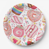 薬柄ドーナツ ペーパープレート (正面)
