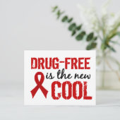 薬物なし新しいカッコいいはです ポストカード (スタンド正面)