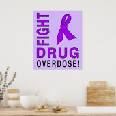 薬物の過剰摂取と闘う ポスター (キッチン)