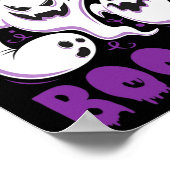 薬物の過剰摂取はブシートパープルボスおもしろいハロー ポスター (角)