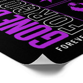 薬物の過剰摂取認識度行ったがリブ忘れない ポスター (角)