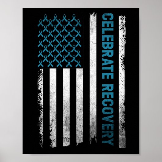 薬物アルコール依存回復祝回復 ポスター (正面)