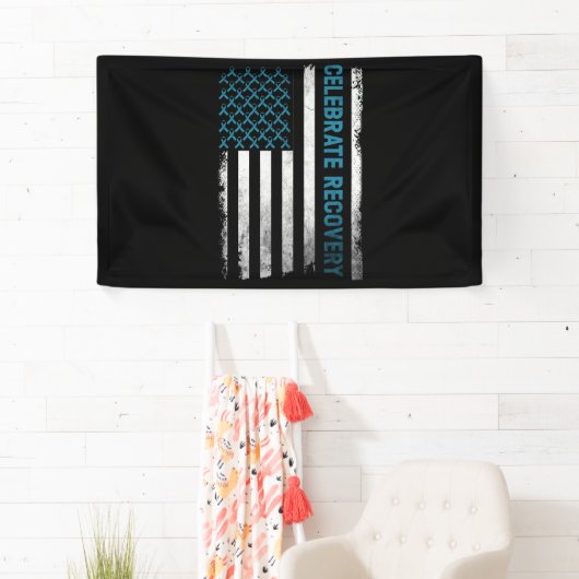 薬物アルコール依存回復祝回復 横断幕 (インサイチュ)