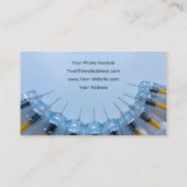 薬物カウンセラー・アルコール・カウンセラー精神療法士 名刺 (裏面)