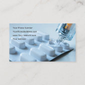 薬物カウンセラー・アルコール・カウンセラー精神療法士 名刺 (裏面)