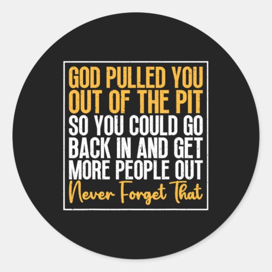 薬物中毒認識度ストップの過剰摂取 ラウンドシール (正面)