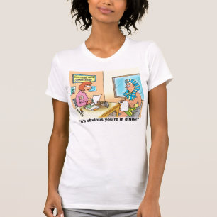 薬物乱用のカウンセラーの漫画のワイシャツ Tシャツ