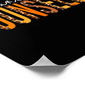 薬物乱用カウンセラーleopard秋秋 ポスター (角)