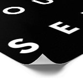 薬物依存からの回復月間 オーバードーズ啓発 パープルリボン ポスター (角)