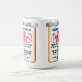 薬物依存症ファイターコーヒーマグ コーヒーマグカップ (中央)