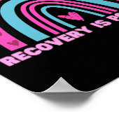 薬物回復が可能な月の過剰摂取認識度 ポスター (角)