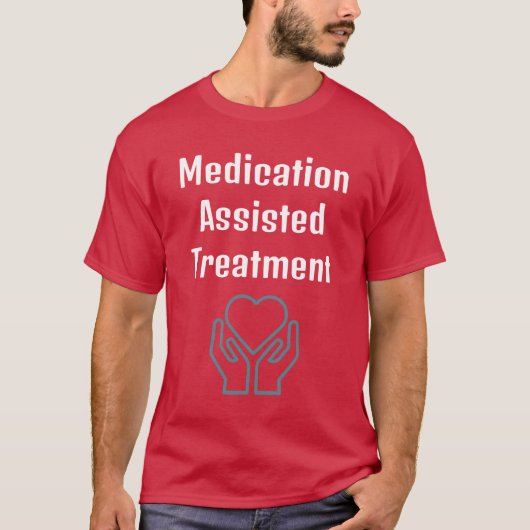 薬物支援治療Tシャツ Tシャツ (正面)