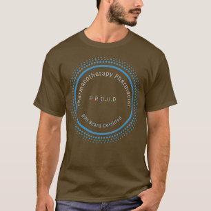 薬物療法薬剤師BPSボード認定Pro Tシャツ