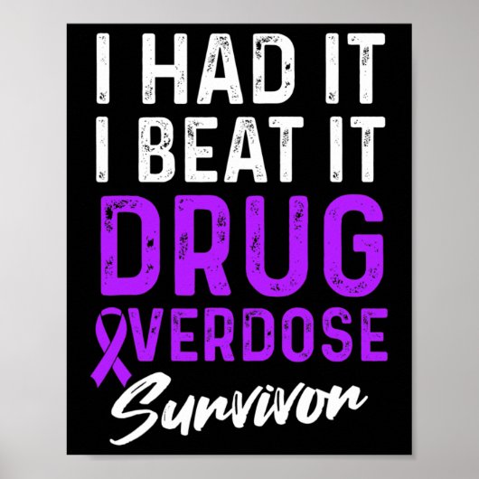 薬物過剰摂取認識度戦士サバイバー11 ポスター (正面)