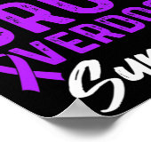 薬物過剰摂取認識度戦士サバイバー52 ポスター (角)