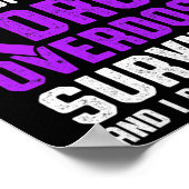 薬物過剰摂取認識度戦士サバイバー59 ポスター (角)