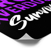 薬物過剰摂取認識度戦士サバイバー&# ポスター (角)