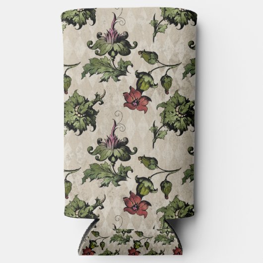 薬用の魔女植物 | Steampunk Botanical Herbes スリム缶クーラー (正面)