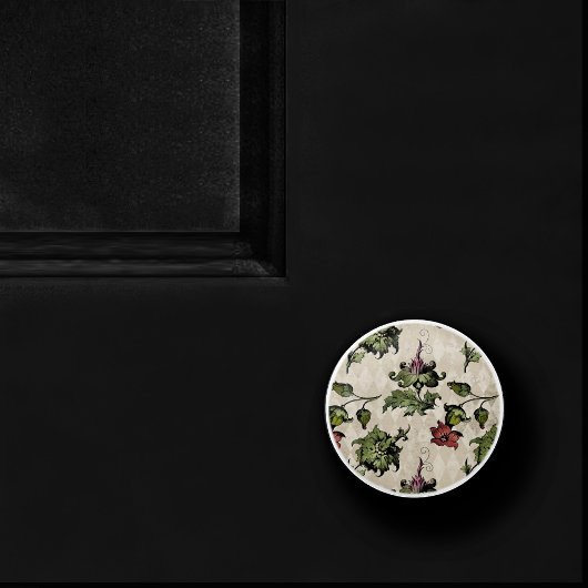 薬用の魔女植物 | Steampunk Botanical Herbes セラミックノブ