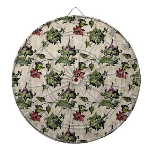 薬用の魔女植物 | Steampunk Botanical Herbes ダーツボード (正面)