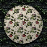 薬用の魔女植物 | Steampunk Botanical Herbes ダーツボード<br><div class="desc">90年代グランジに大人になった！背フェミニン面にピンクのバラが付いた裂け目の紙を特徴とする洗練された時代のビクトリアンみすぼらしいシックなスチームパンクのシームレスパタグランジーン。このヴィンテージ1990年代のインスパイア抽象デザインは、色の完璧な豪華なパレッポップ・アートのトを備えている。製品や色の調整については、JustFharryn @zazzle.com #zazzlemadeをご覧ください。</div>