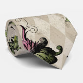 薬用の魔女植物 | Steampunk Botanical Herbes ネクタイ (ロール)