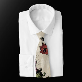 薬用の魔女植物 | Steampunk Botanical Herbes ネクタイ