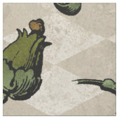 薬用の魔女植物 | Steampunk Botanical Herbes ファブリック (クローズアップ)