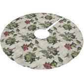 薬用の魔女植物 | Steampunk Botanical Herbes ブラッシュドポリエステルツリースカート (アングル)