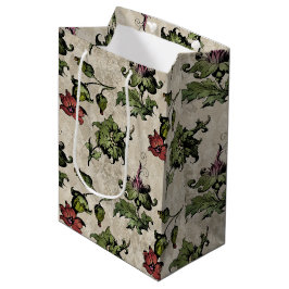 薬用の魔女植物 | Steampunk Botanical Herbes ミディアムペーパーバッグ