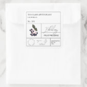 薬用エルダーベリーラベル スクエアシール (バッグ)