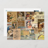 薬用コラージュ ポストカード (正面/裏面)