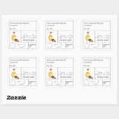 薬用コーヒーエスプレッソ注入はちみつラベル スクエアシール (シート)