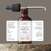 薬用スタイルモダン化粧料ボトルラベル ラベル