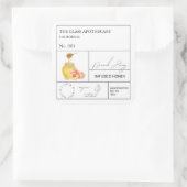 薬用ピーチ注入ハニーラベル スクエアシール (バッグ)