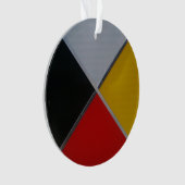 薬用ホイールアクリル円オーナメント オーナメント (正面)