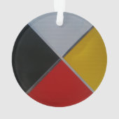 薬用ホイールアクリル円オーナメント オーナメント (裏面)