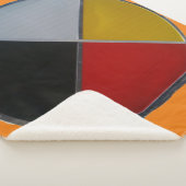 薬用ホイール大型シェルパ毛布 シェルパブランケット (3/4)