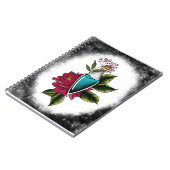 薬用ポーションボトルタトゥーノートブック ノートブック (左側)