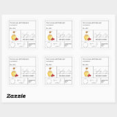 薬用ラズベリー注入ハニーラベル スクエアシール (シート)