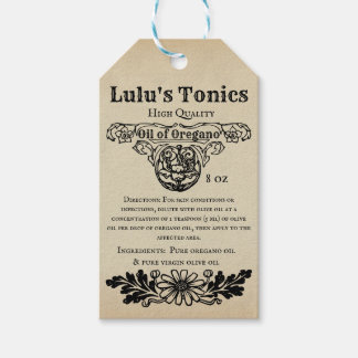 薬用ラベル ギフトタグ