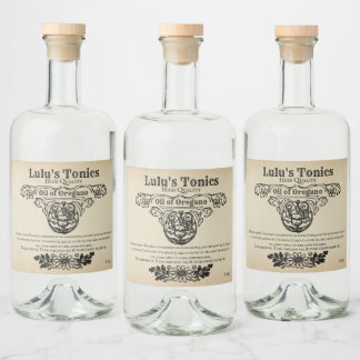 薬用ラベル リキュールボトルラベル